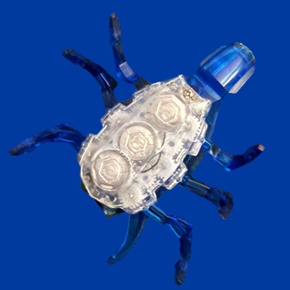 HEXBUG 6 Legged Crystal Blue Scarab Beetle B4 - Picture 2 of 6